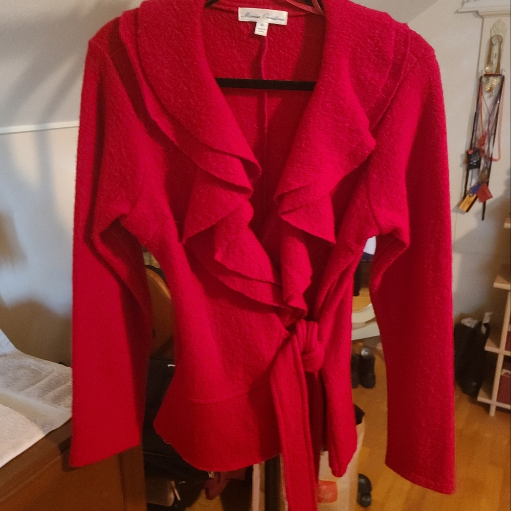 Marisa Christina wrap sweater